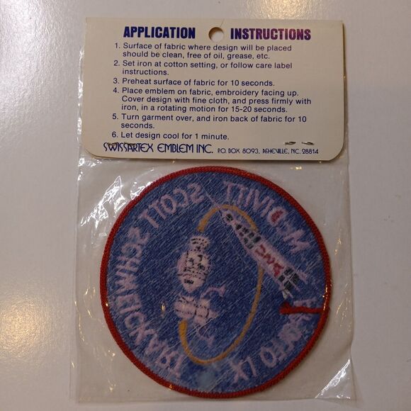 New Vintage Apollo IX Patch Official Space Camp Gear McDivitt Scott Schweickart - Picture 3 of 8